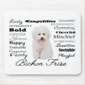 Bichon Traits Mousepad (Vorne)