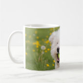 Bichon und Ball Löwenzahntage Kaffeetasse (Links)