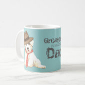 Bichon Vater Kaffeetasse (Vorderseite Links)