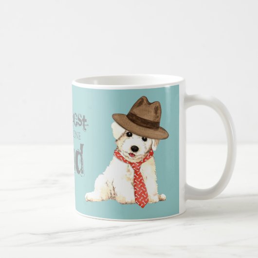 Bichon Vater Kaffeetasse (Rechts)