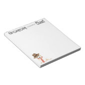 Bichon Vater Notizblock (angewinkelt)