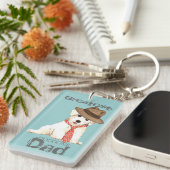 Bichon Vater Schlüsselanhänger (Vorderseite rechts)