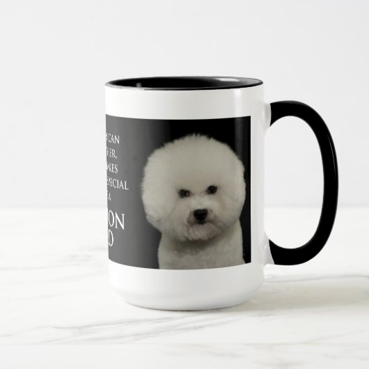 Bichon Vater-Tasse Tasse (Rechts)