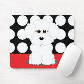 Bichon Welpe Mousepad (Mit Mouse)