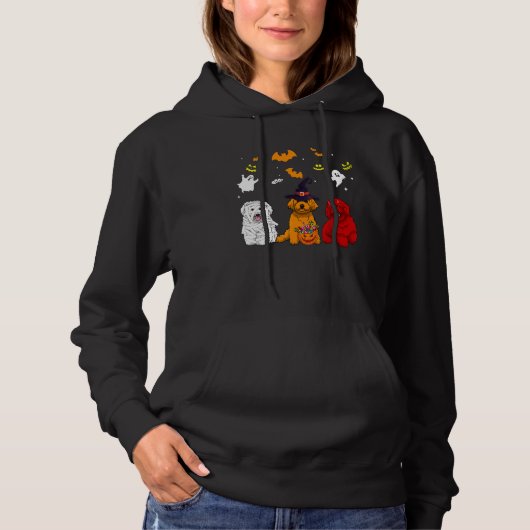 Bichonfrise-Hund Hoodie (Vorderseite)