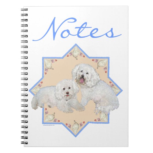 Bichons Beach Days Notizblock (Vorderseite)