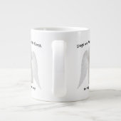 Bichons sind Angels Jumbo-Tasse (Rückseite)