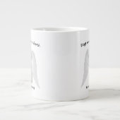 Bichons sind Angels Jumbo-Tasse (Vorderseite)