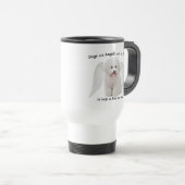 Bichons sind Angels Travel Mug Reisebecher (VorderseiteRechts)