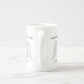 Bichons sind Engel-Tasse Porzellantasse (Rückseite)