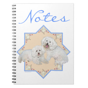Bichons Strandtage Notizblock