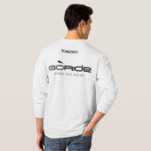 Bicio GoRide iPhone Fahrrad-Berg-T - Shirt (Schwarz voll)