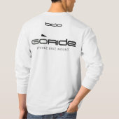 Bicio GoRide iPhone Fahrrad-Berg-T - Shirt (Rückseite)