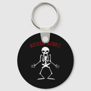 Bicken Bones Skelett Halloween Funny Bones Liebe W Schlüsselanhänger