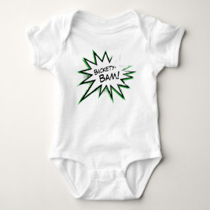 Bickety-Bam! Wolvie wütende Art! Baby Strampler