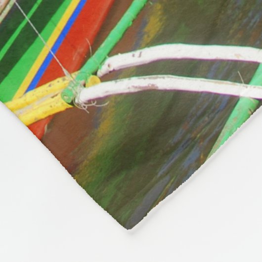 Bicol auf den Philippinen Fleecedecke (Ecke)