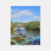 Bicol auf den Philippinen Fleecedecke (Vorderseite)