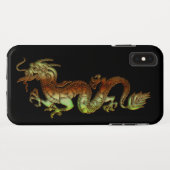 Bicolor Dragon iPhone XS Max Cover (Rückseite (Horizontal))
