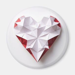 Bicolor-Origami Magnet
