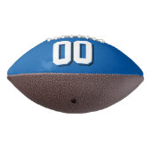BICOLORED Black and Blue Custom Football (Gedreht 270)