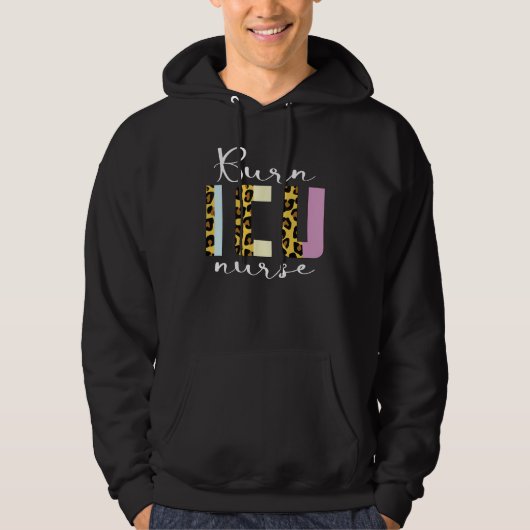 BICU Burn ICU Nurse Specialized Intensive Care Uni Hoodie (Vorderseite)