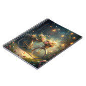 Bicycle and Flowers Notizblock (Linke Seite)