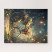 Bicycle and Flowers Puzzle (Horizontal)