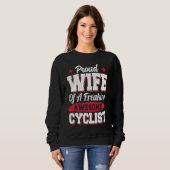 Bicycle Bicyclist Bicycling Cycling Cyclist Wife Sweatshirt (Vorne ganz)