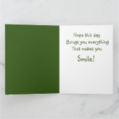 Bicycle Birthday Karte (Innenseite)