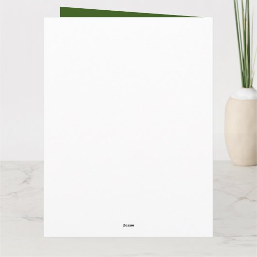 Bicycle Birthday Karte (Rückseite)