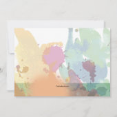 Bicycle Birthday Party Einladung (Rückseite)