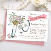 Bicycle Bridal Dusche Einladung