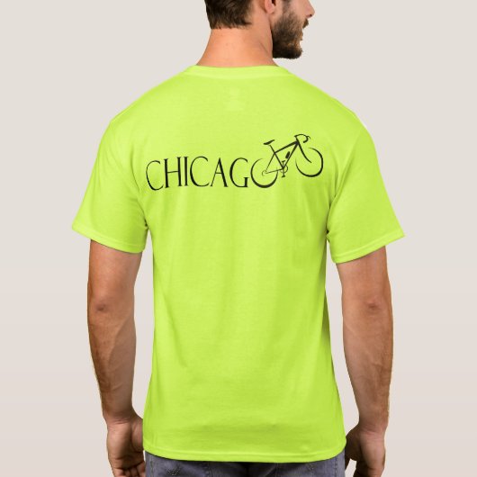Bicycle Chicago T - Shirt (Rückseite)