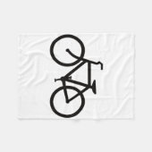 Bicycle Cycling Cyclist Mountain Bike Biking Bicyc Fleecedecke (Vorderseite (Horizontal))