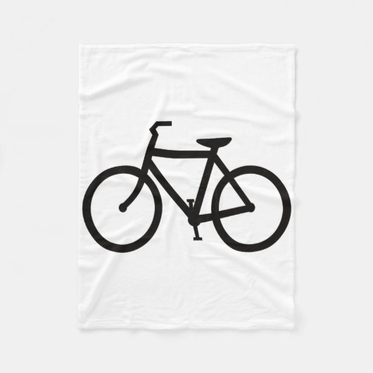 Bicycle Cycling Cyclist Mountain Bike Biking Bicyc Fleecedecke (Vorderseite)