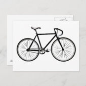Bicycle Design Postkarte (Vorne/Hinten)