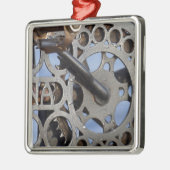 Bicycle detail ornament aus metall (Links)