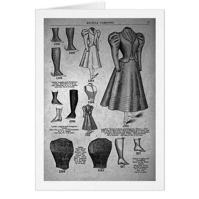 Bicycle Fashions1897 Dame - Vintag (Vorne)