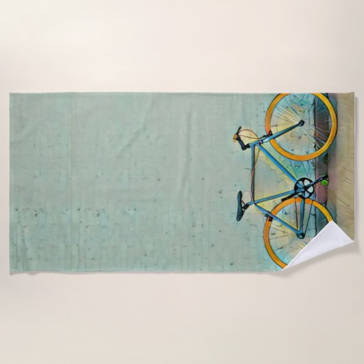 Bicycle gifts for her strandtuch (Vorderseite)