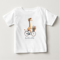 Bicycle Giraffe T - Shirt