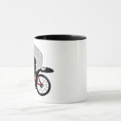 Bicycle Honey Badger Tasse (Zentrum)