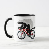 Bicycle Honey Badger Tasse (Links)