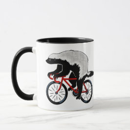 Bicycle Honey Badger Tasse