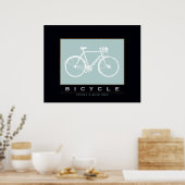 BICYCLE immer eine gute Idee Poster (Küche)