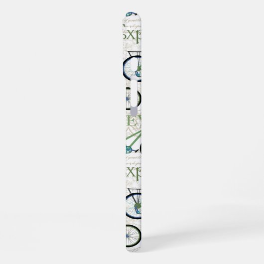 Bicycle Journey Blue iPhone Hülle (Linke Seite)