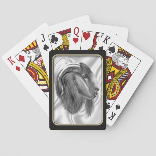 Bicycle® Karten für das Spiel mit der Ziege Spielkarten (Rückseite)