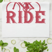 Bicycle - Life is a beautiful ride Geschirrtuch (Gefaltet)