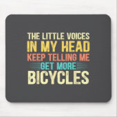 Bicycle Lover Funny Quote Cycling Humor Mousepad (Vorne)
