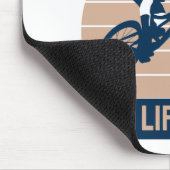Bicycle Lover - My Bike Is My Lifestyle Mousepad (Ecke)