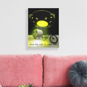 Bicycle Mini Camper Mark II Design UFO Promo 2 Leinwanddruck (Insitu (Wohnzimmer))